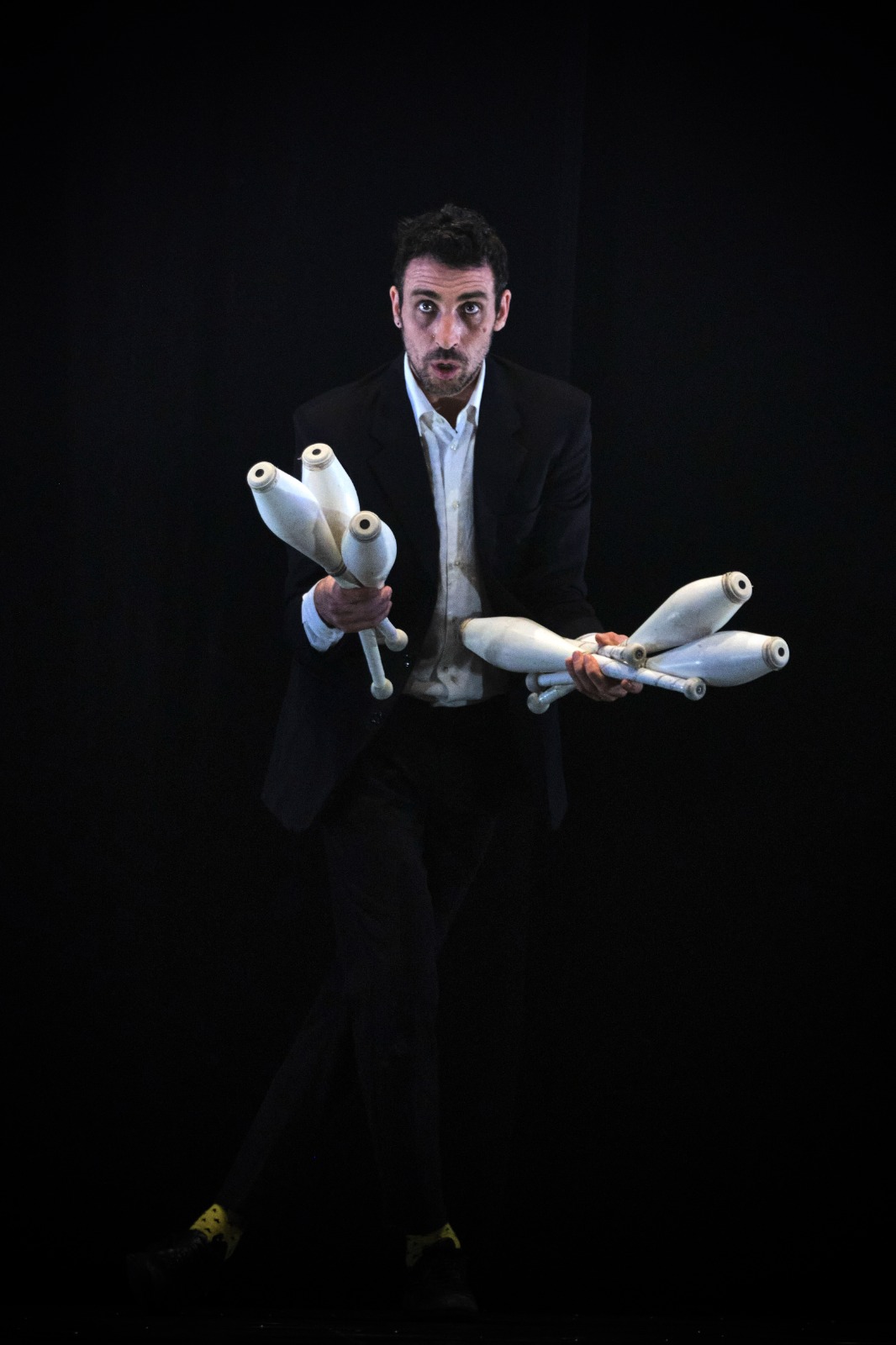 Walid looking very smart with seven clubs.